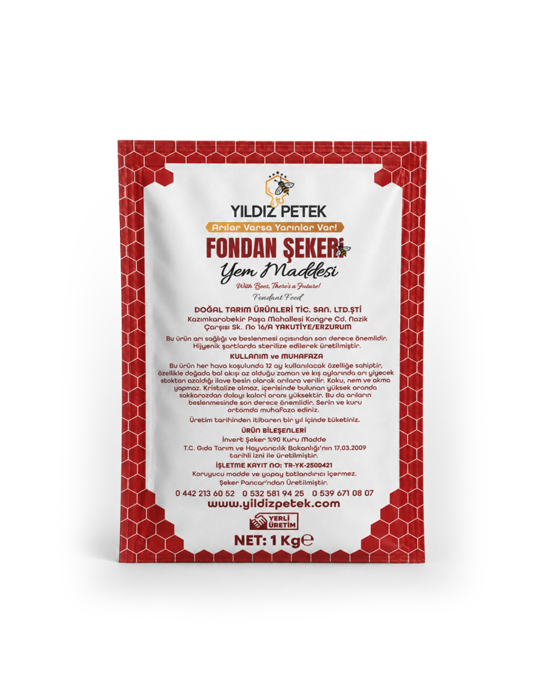 Yıldız Petek Fondan Şekeri - 1 Kg
