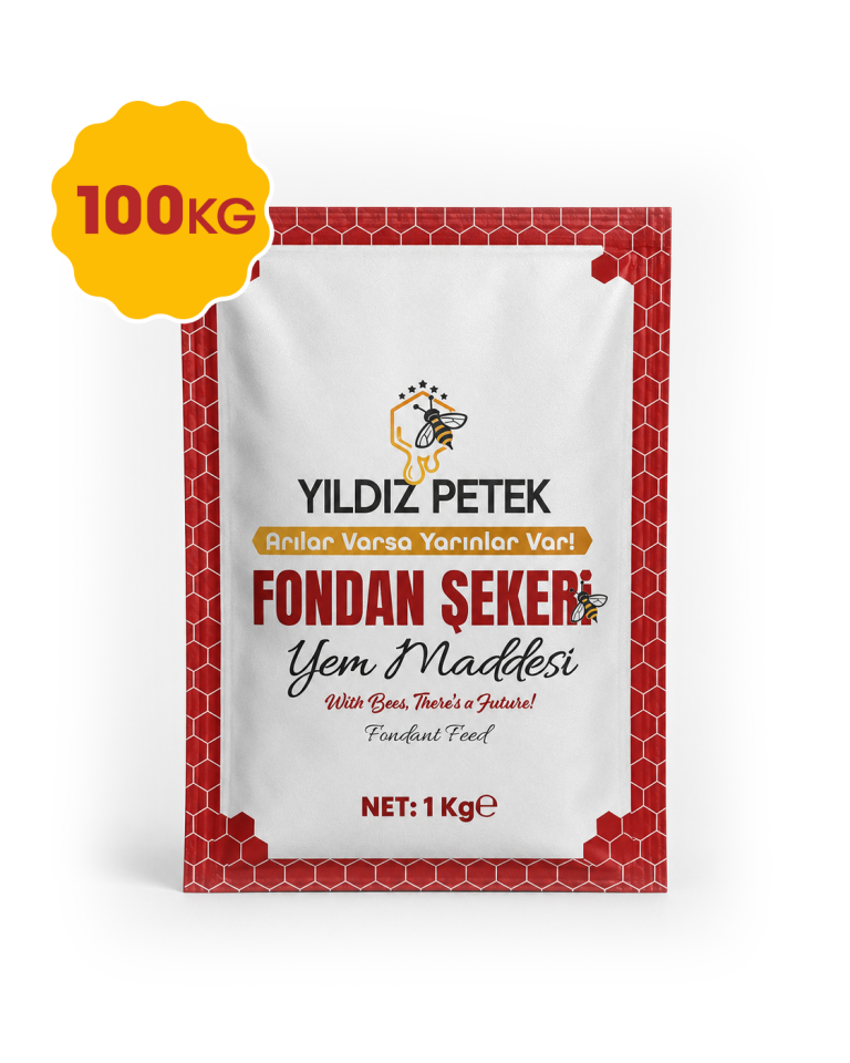 Yıldız Petek Fondan Şekeri - 100 Kg